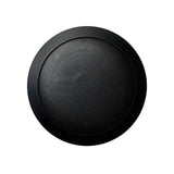 Mr. Steam - 6.5 in. W. MusicTherapy Speaker in Round Black - Black