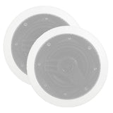 6.5 in. W. MusicTherapy Speaker in Round Black