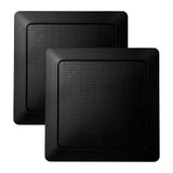 7 in. W. MusicTherapy Speaker in Square Black