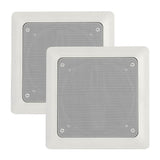 7 in. W. MusicTherapy Speaker in Square Black