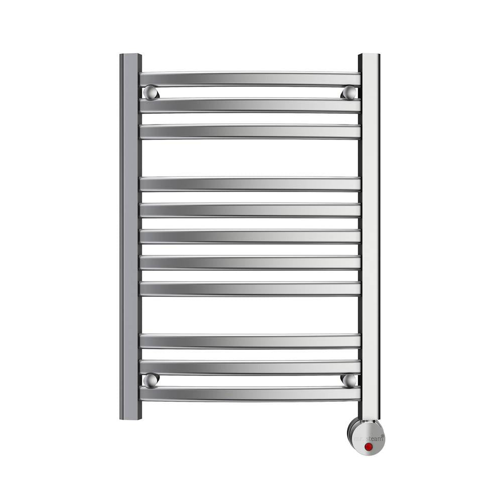 Mr. Steam - Broadway 20 (in.) Wall-Mounted Towel Warmer in Brushed Nickel - Brushed Nickel