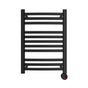 Mr. Steam - Broadway 20 (in.) Wall-Mounted Towel Warmer in Matte Black - Matte Black