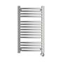 Mr. Steam - Broadway 20 (in.) Wall-Mounted Towel Warmer in Brushed Nickel - Brushed Nickel