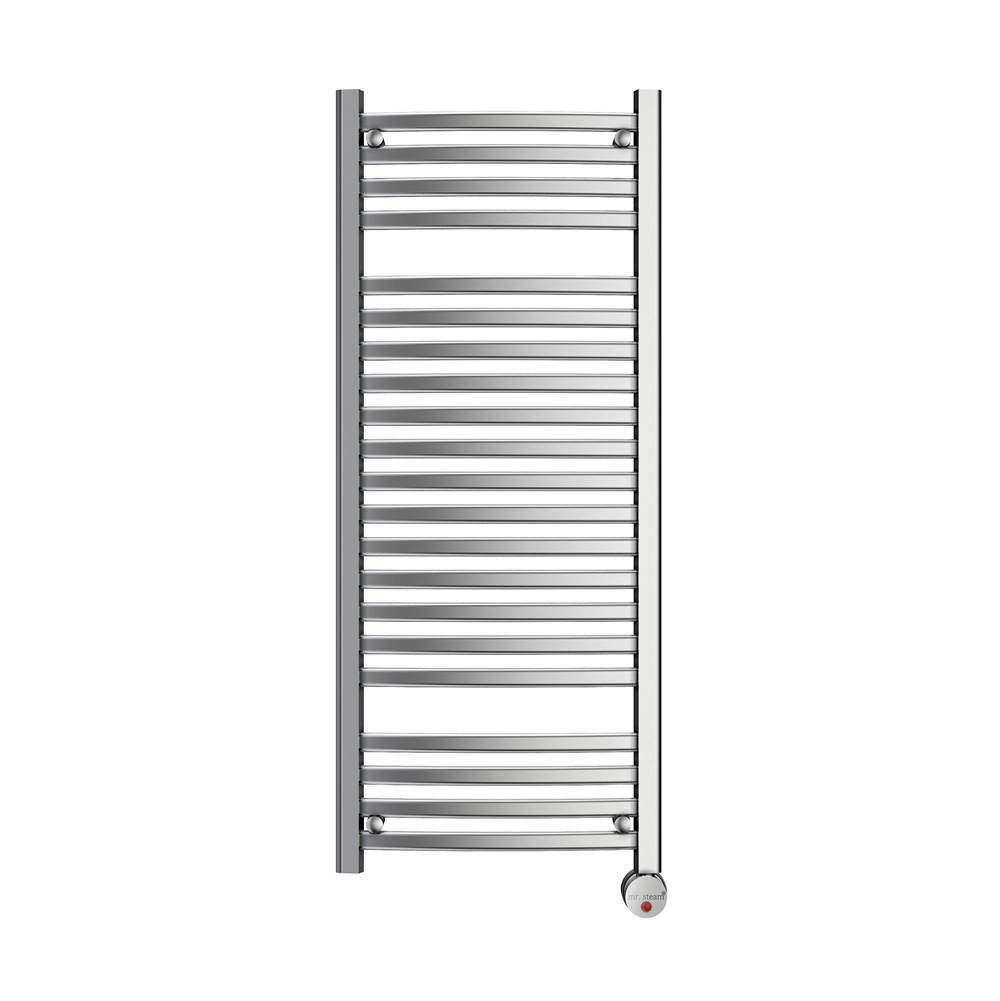 Mr. Steam - Broadway 20 (in.) Wall-Mounted Towel Warmer in Brushed Nickel - Brushed Nickel