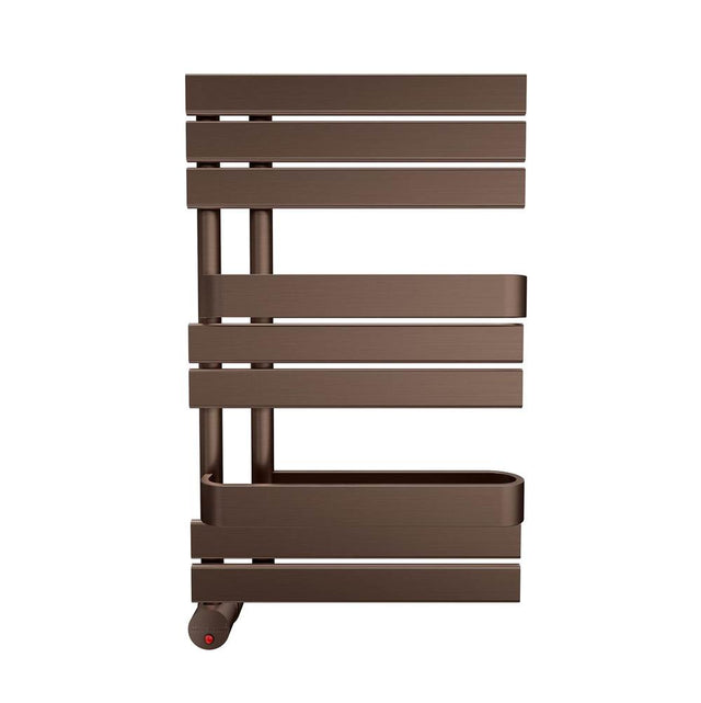 Mr. Steam - Tribeca 19.9 (in.) Wall-Mounted Towel Warmer in Brushed Bronze - Brushed Bronze