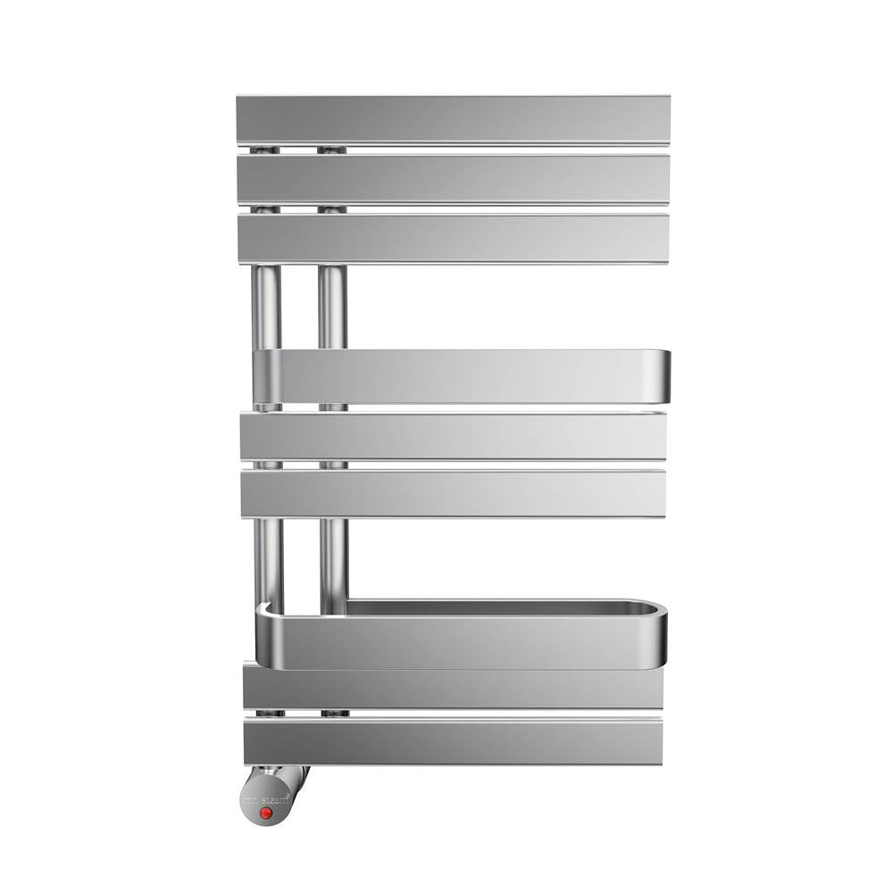 Mr. Steam - Tribeca 19.9 (in.) Wall-Mounted Towel Warmer in Brushed Nickel - Brushed Nickel