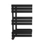 Mr. Steam - Tribeca 19.9 (in.) Wall-Mounted Towel Warmer in Matte Black - Matte Black