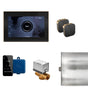 Mr. Steam - XButler Max Steam Shower Control Package with iSteamX Control and Aroma Glass SteamHead in Black Brushed Bronze - Black Brushed Bronze