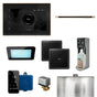 Mr. Steam - XDream Linear Programmable Steam Generator Control Kit with iSteamX Control and Linear Steamhead in Black Brushed Bronze - Black Brushed Bronze