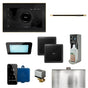 Mr. Steam - XDream Linear Programmable Steam Generator Control Kit with iSteamX Control and Linear Steamhead in Black Polished Brass - Black Polished Brass