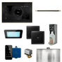 Mr. Steam - XDream Linear Programmable Steam Generator Control Kit with iSteamX Control and Linear Steamhead in Black Satin Brass - Black Satin Brass