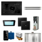 Mr. Steam - XDream Max Linear Programmable Steam Generator Control Kit with iSteamX Control and Linear Steamhead in Black Brushed Nickel - Black Brushed Nickel