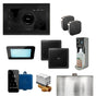 Mr. Steam - XDream Max Programmable Steam Generator Control Kit with iSteamX Control and Aroma Glass Steamhead in Black Polished Nickel - Black Polished Nickel