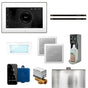 Mr. Steam - XDream Max Linear Programmable Steam Generator Control Kit with iSteamX Control and Linear Steamhead in White Oil Rubbed Bronze - White Oil Rubbed Bronze