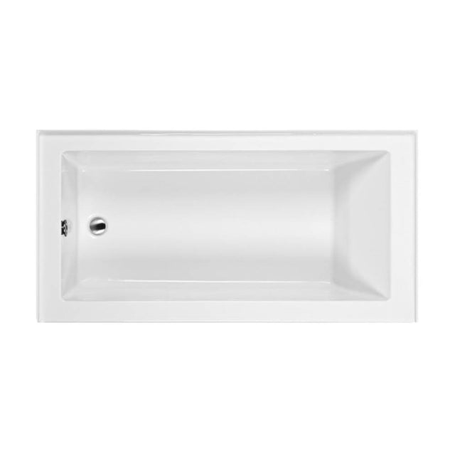 MTI Basics - Basics Rh Drain Above Floor Rough Integ Skirt  Air 60X36 Wh - White