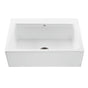 MTI Basics - 33X22 White Plain Front Single Bowl Basics Farmhouse Sink-Mccoy
