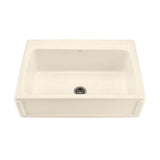 MTI Basics - 33X22 White Border Front Single Bowl Basics Farmhouse Sink-Mccoy