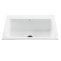 MTI Basics - 33X22 White Single Bowl Basics Sink-Reflection