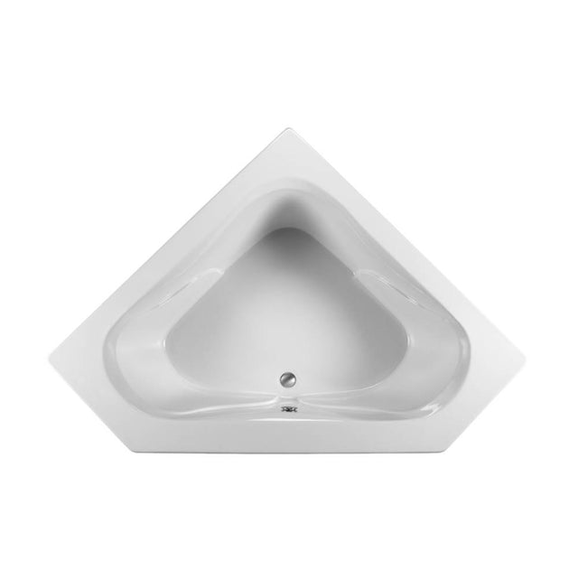 MTI Basics - 60X60 White Corner Soaking Bath-Basics - White