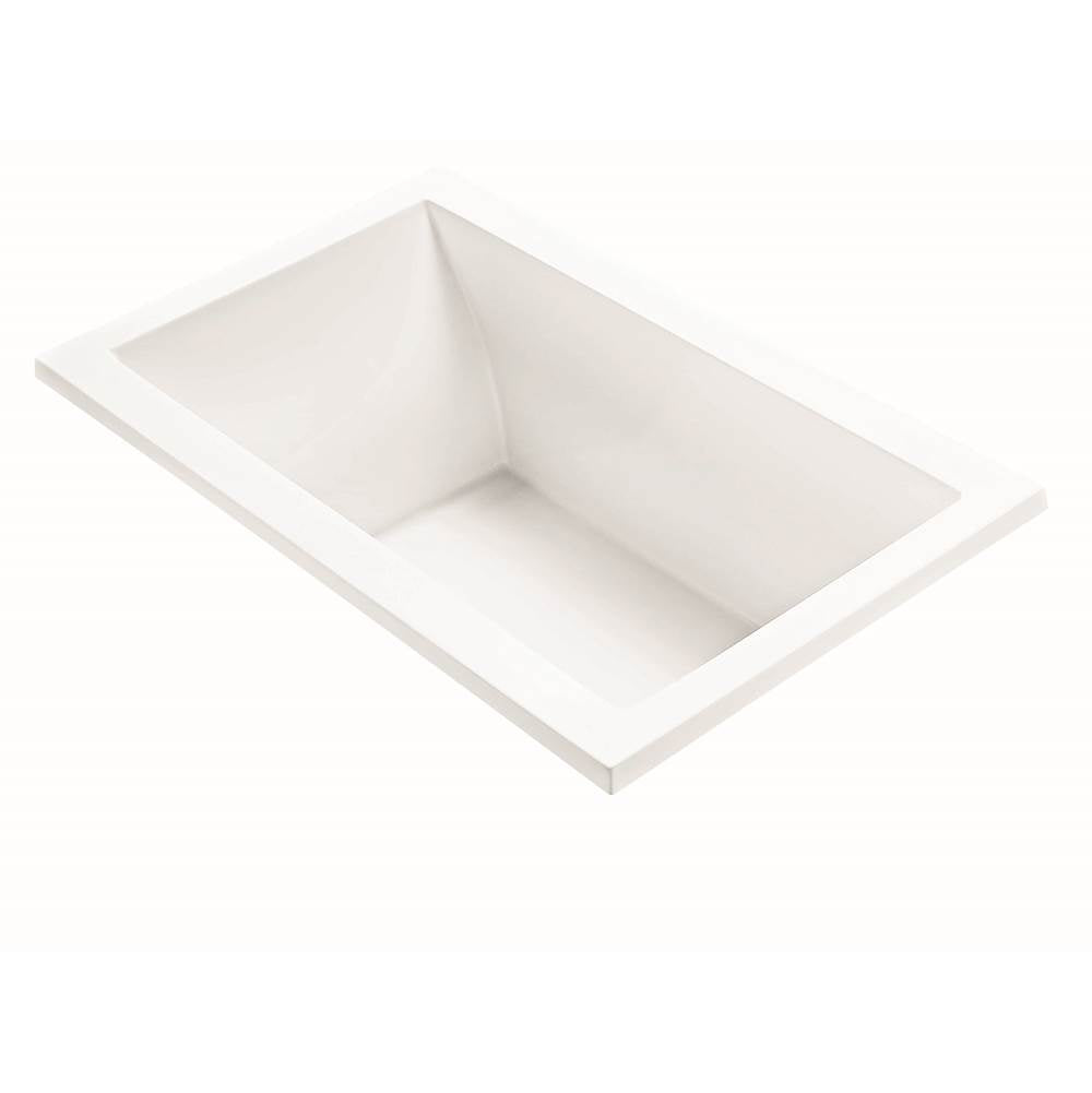 MTI Baths - ANDREA 11 DOLOMATTE UNDERMOUNT AIR BATH ELITE - WHITE (60X36) - Matte White