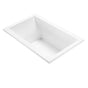 MTI Baths - ANDREA 11 ACRYLIC CXL DROP IN AIR BATH/MICROBUBBLES - WHITE (60X36) - White