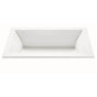 MTI Baths - ANDREA 14 DOLOMATTE UNDERMOUNT AIR BATH ELITE - WHITE (71.25X41.5) - Matte White