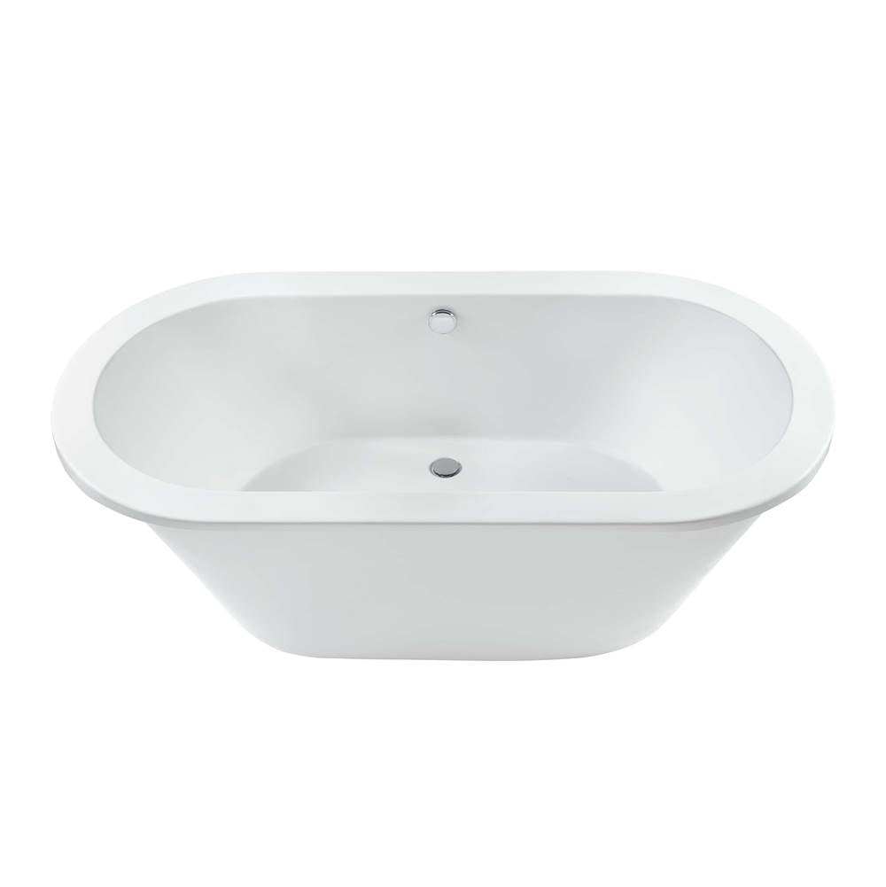 MTI Baths - NEW YORKER 6 DOLOMATTE FREESTANDING SOAKER - WHITE (71.875X36) - Matte White