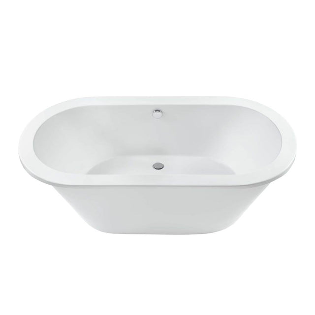 MTI Baths - NEW YORKER 6 DOLOMATTE FREESTANDING SOAKER - WHITE (71.875X36) - Matte White