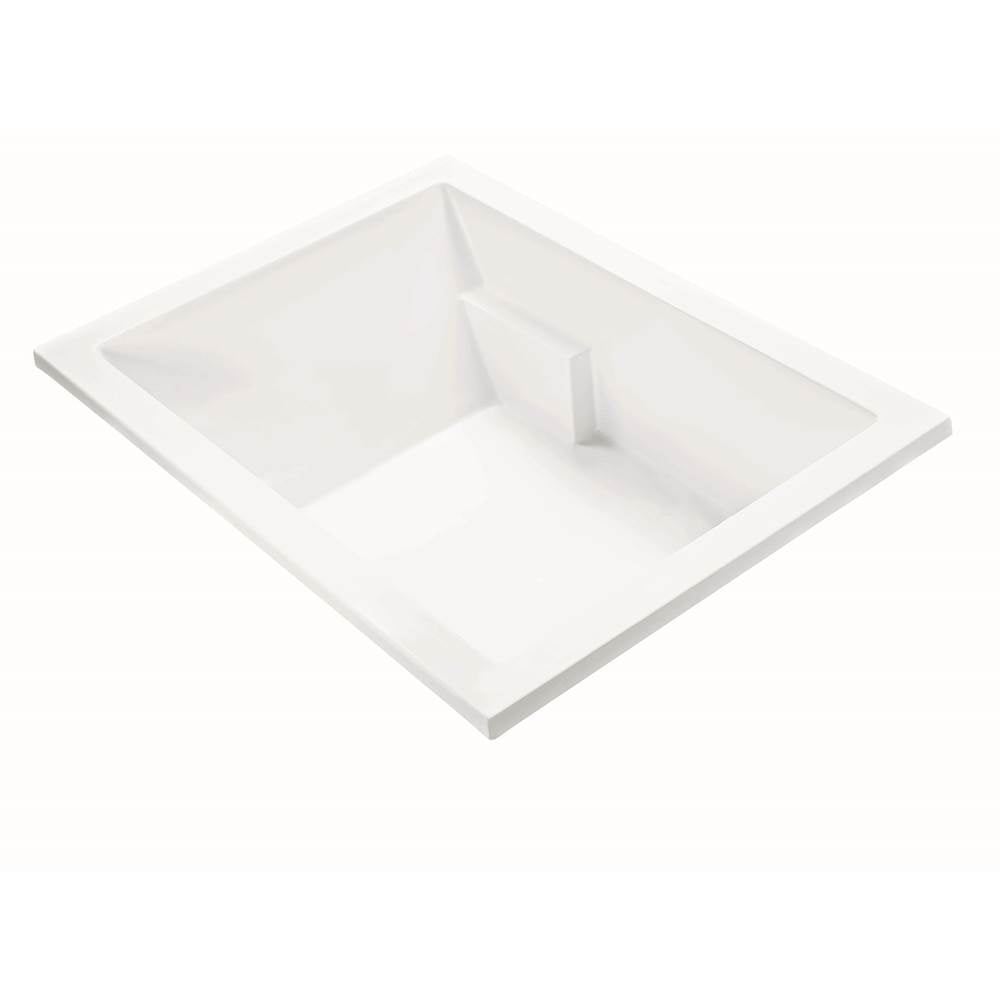 MTI Baths - ANDREA 9 DOLOMATTE DROP IN AIR BATH ELITE - WHITE (66.75X49) - Matte White
