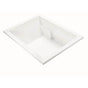 MTI Baths - ANDREA 9 DOLOMATTE UNDERMOUNT AIR BATH ELITE/ULTRA WHIRLPOOL - WHITE (66.75X49) - Matte White