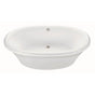 MTI Baths - VICTORIA 4 DOLOMATTE FREESTANDING  SOAKER - WHITE (71.25X40.75) - Matte White