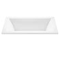 MTI Baths - MADELYN 2 ACRYLIC CXL DROP IN AIR BATH ELITE/ULTRA WHIRLPOOL - WHITE (65.625X36) - White