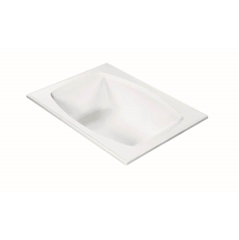MTI Baths - SHELBY DOLOMATTE DROP IN AIR BATH ELITE - WHITE (72X54) - Matte White