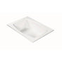 MTI Baths - SHELBY DOLOMATTE DROP IN AIR BATH ELITE - WHITE (72X54) - Matte White