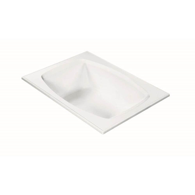 MTI Baths - SHELBY DOLOMATTE DROP IN AIR BATH/WHIRLPOOL - WHITE (72X54) - Matte White
