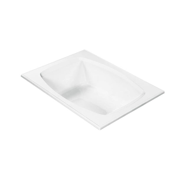 MTI Baths - SHELBY ACRYLIC CXL DROP IN MICROBUBBLES - WHITE (72X54) - White