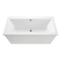 MTI Baths - KAHLO 4 ACRYLIC CXL FREESTANDING FAUCET DECK AIR BATH ELITE - WHITE (66X36) - White
