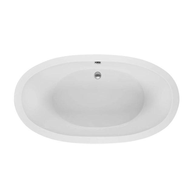 MTI Baths - OLIVIA 1 ACRYLIC CXL FREESTANDING SCULPTED AIR BATH - WHITE (66X36) - White