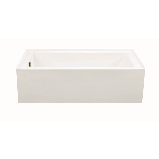 MTI Baths - CAMERON 4 DOLOMATTE INTEGRAL SKIRTED RH DRAIN AIR ULTA WHIRLPOOL - WHITE (60X30.5) - Matte White