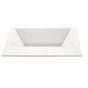 MTI Baths - METRO 3 DOLOMATTE UNDERMOUNT AIR BATH/MICROBUBBLES - WHITE (66.125X42) - Matte White