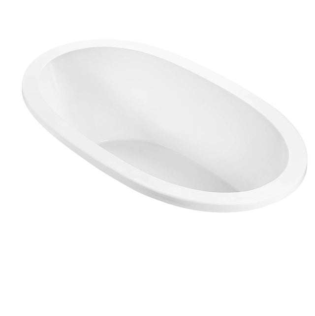 MTI Baths - ADENA 4 ACRYLIC CXL UNDERMOUNT MICROBUBBLES - WHITE (72.5X36.375) - White