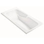 MTI Baths - WYNDHAM 4 DOLOMATTE DROP IN AIR BATH - WHITE (70.75X35.75) - Matte White