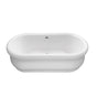 MTI Baths - PARISIAN 3 DOLOMATTE SCULPTED FINISH FREESTANDING SOAKER - WHITE (65.5x35) - Matte White