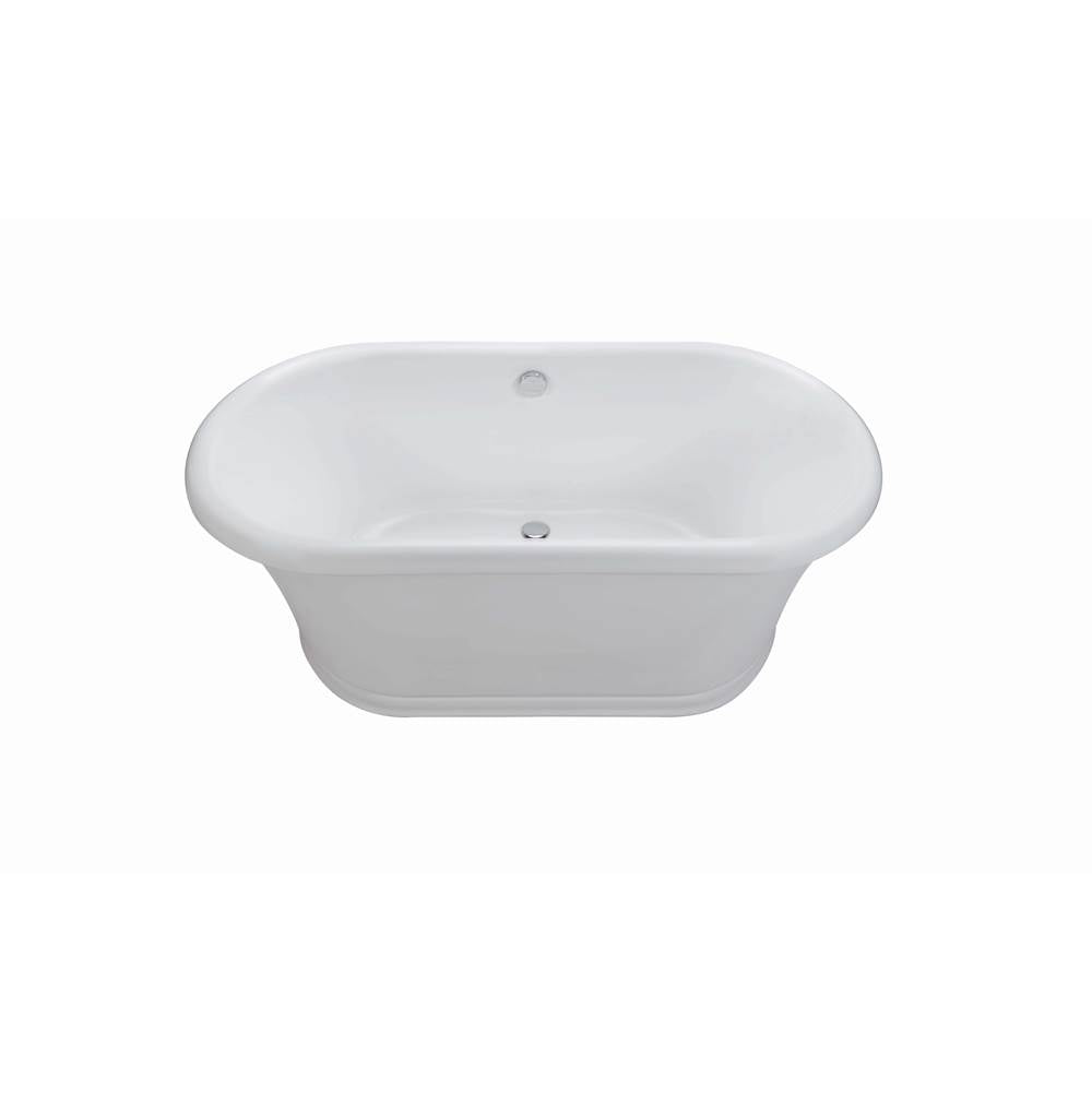 MTI Baths - LANEY 2 DOLOMATTE FREESTANDING SOAKER - WHITE (65x33.75) - Matte White