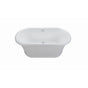 MTI Baths - LANEY 2 DOLOMATTE FREESTANDING SOAKER - WHITE (65x33.75) - Matte White