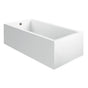 MTI Baths - ANDREA 23A ACRYLIC CXL SCULPTED 4 SIDE SOAKER - WHITE (65.75X36) - White