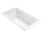 MTI Baths - ANDREA 23 ACRYLIC CXL UNDERMOUNT AIR BATH ELITE/MICROBUBBLES - WHITE (65.75X36) - White