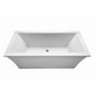 MTI Baths - ANDREA 24 DOLOMATTE FREESTANDING AIR BATH ELITE - WHITE (66X36) - Matte White