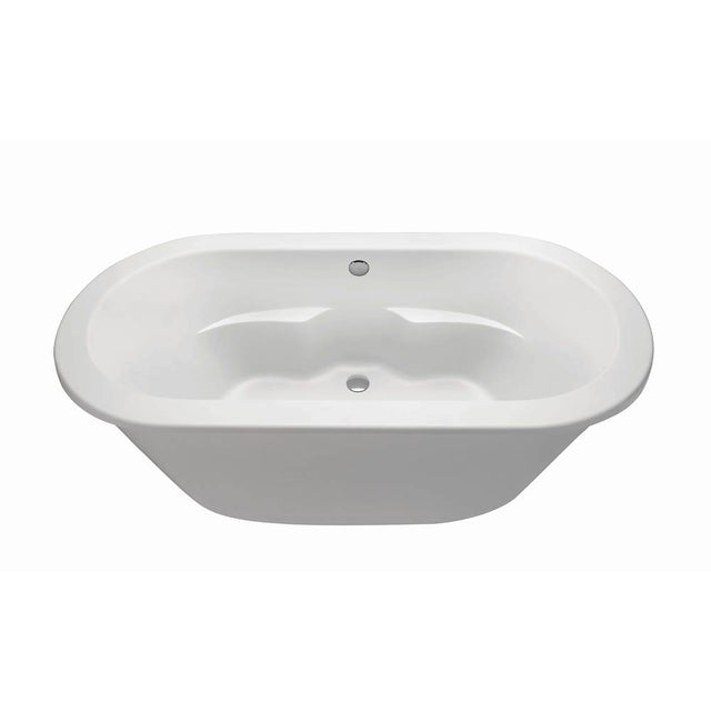 MTI Baths - NEW YORKER 8 DOLOMATTE FREESTANDING AIR BATH ELITE - WHITE (71.75X36) - Matte White