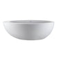 MTI Baths - CASCARA SCULPTURESTONE FREESTANDING SOAKER - GLOSS WHITE (71X42) - Gloss White